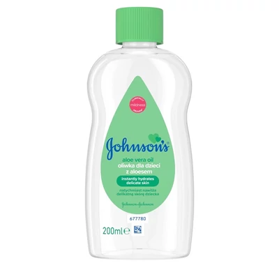 Johnson&#039;s babaolaj Aloe Vera 200ml