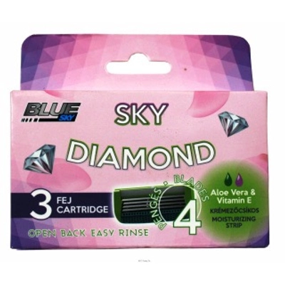 Sky Diamond pótfej 4 pengés női 3db