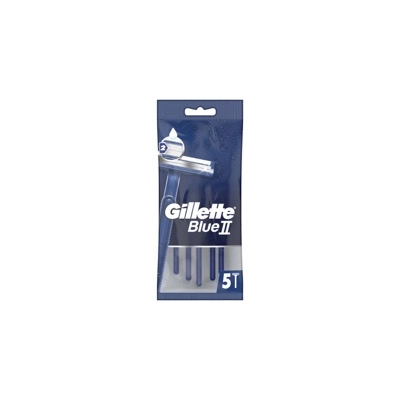 Gillette Blue II. Eldobható borotva normál kék 5db