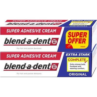 Blend-a-dent protézisrögzítő Extra erős 2x47g