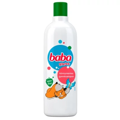 Baba hajsampon Könnymentes Eperkivonattal 400ml