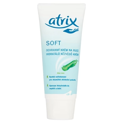Atrix kézvédőkrém hidratáló Soft Protection Aloe Vera 100ml