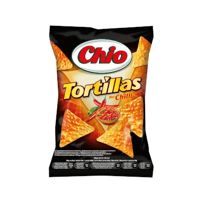 Chio Tortilla Chips Hot Chilli 125g