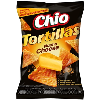 Chio Tortilla Chips Nacho Cheese 110g
