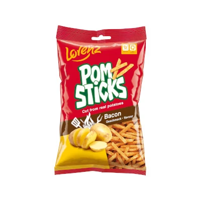 Lorenz Pomsticks Bacon 85g