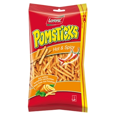 Lorenz Pomsticks Hot-Spicy 85G