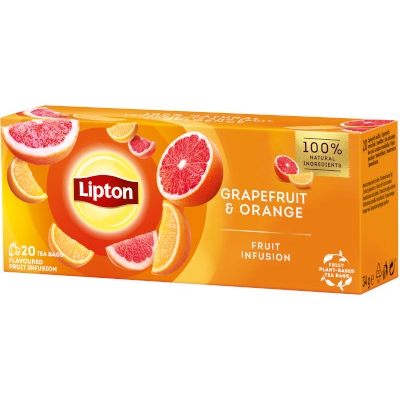 Lipton Grapefruit-Narancs gyümölcstea 25*1,7g