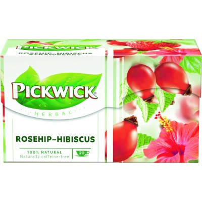 Pickwick tea Csipkebogyó - Hibiscus 20*2,5g