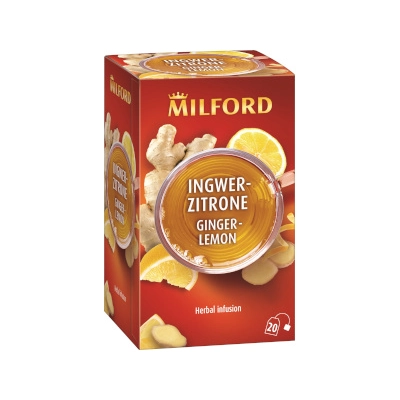 Milford Gyömbér-citrom tea 20*2g