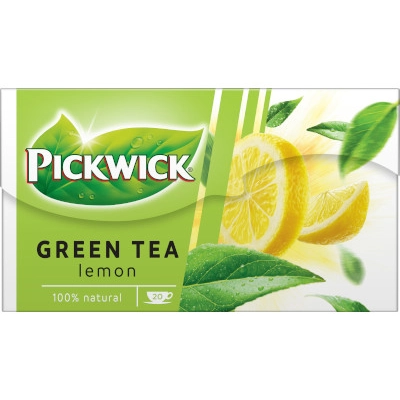 Pickwick tea Zöld Citrommal 20*2g