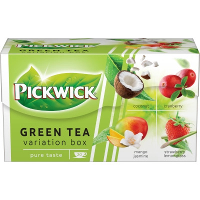 Pickwick tea Zöld Variációk I.eper,citr.,mangó,áfony. 32,5g