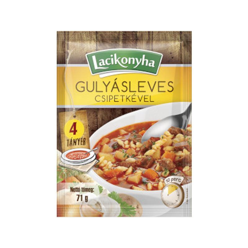 Lacikonyha Gulyásleves csipetkével 71g