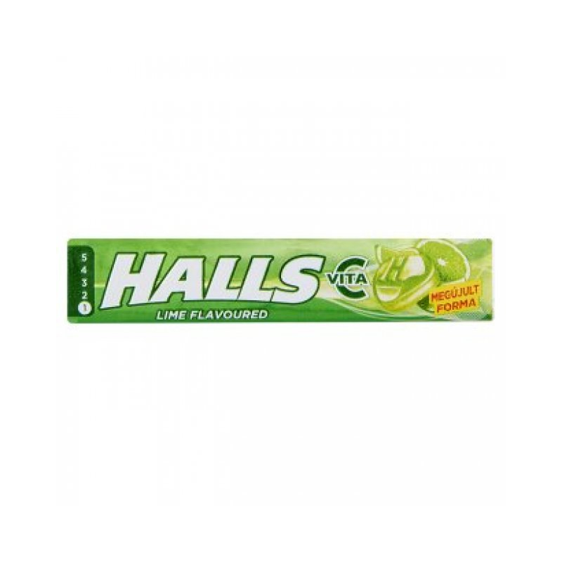 Halls cukor Lime Fresh 33,5g