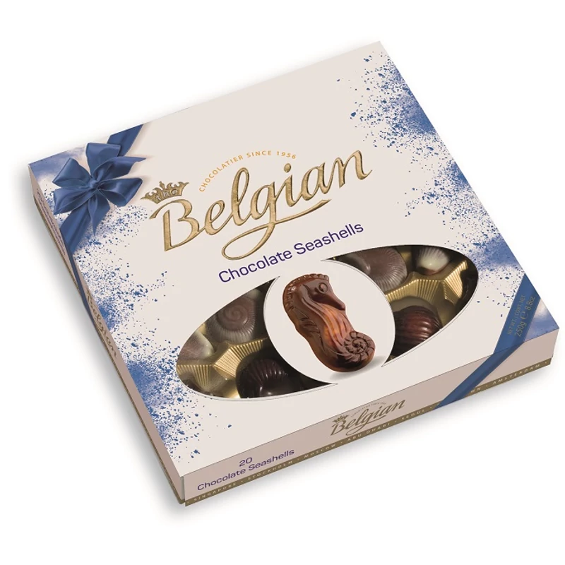 Belgian Seashells belga tejcsokoládé praliné 250G