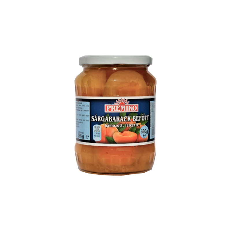 Premiko Sárgabarack befőtt 720g