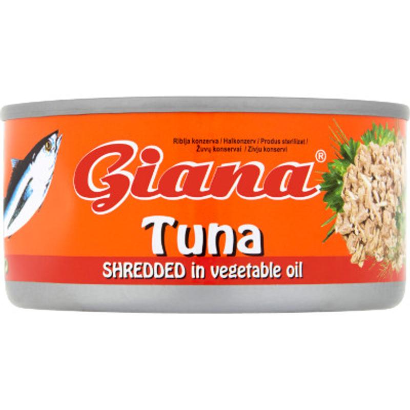Giana aprított Tonhal Növényi olajban 185g