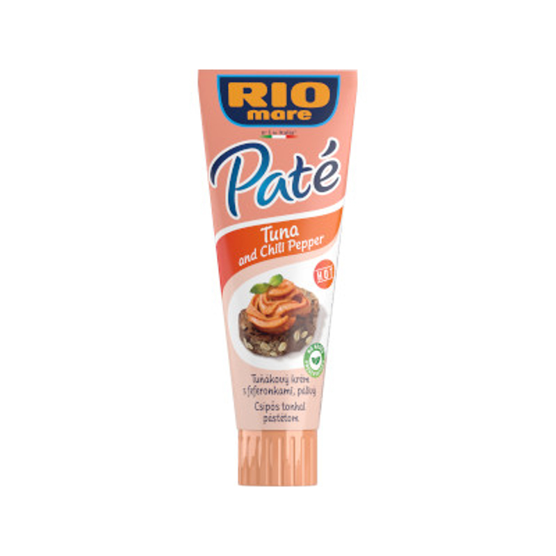 Rio Mare Paté Tonhalpástétom Csípős Chili 100g