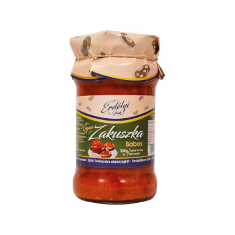 Erdélyi Ízek Zakuszka babbal 300g