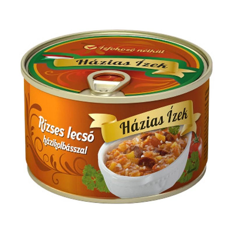 Házias ízek Rizses lecsó házikolbásszal 400g