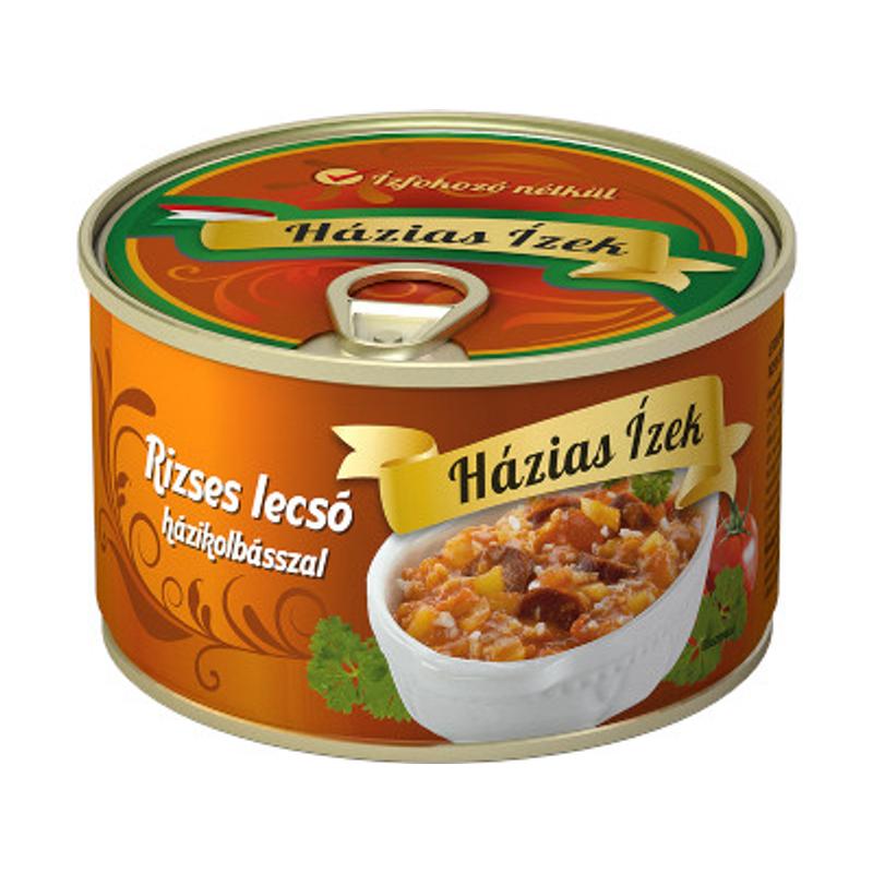 Házias ízek Rizses lecsó házikolbásszal 400g