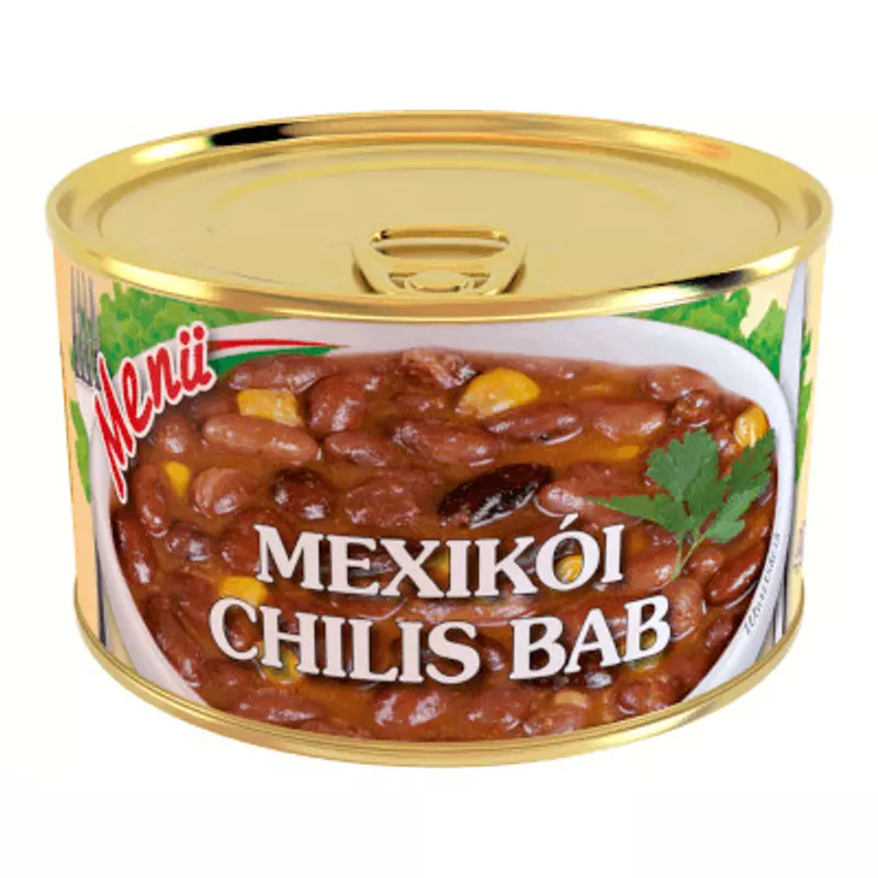 Menü Mexicói chilisbab 400g