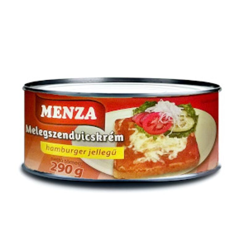 Menza Hamburger ízű melegszendvicskrém 290g