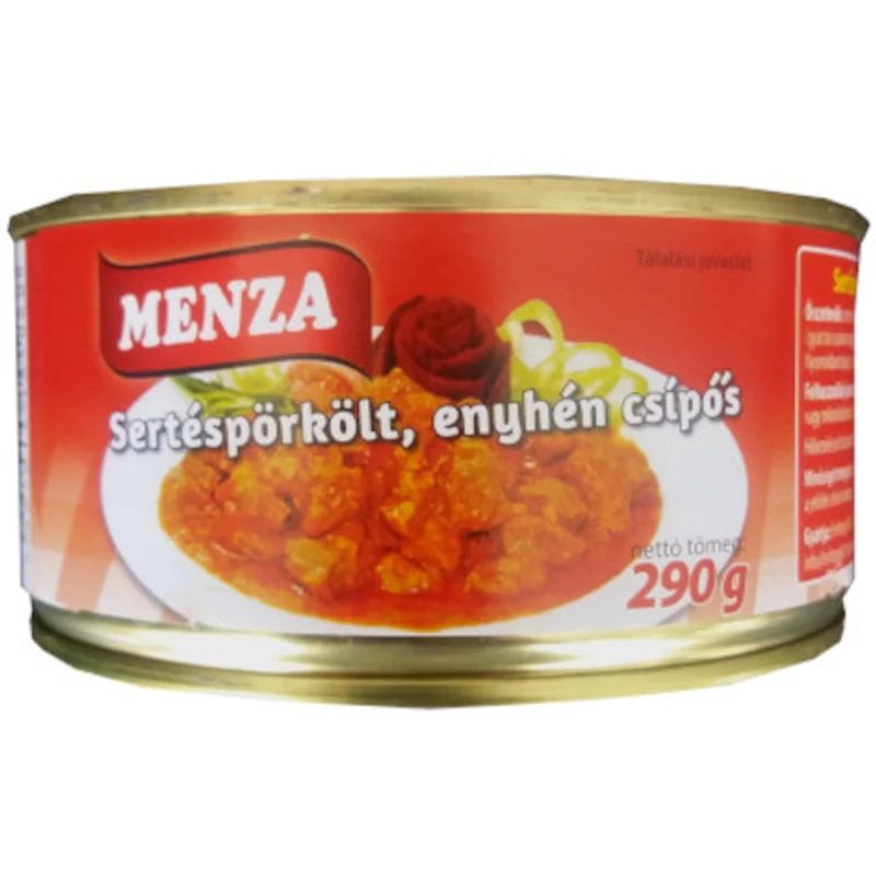 Menza Sertéspörkölt - enyhén csípős 290g