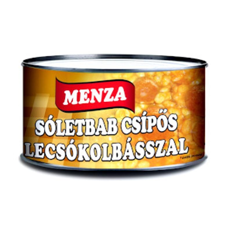 Menza Sólet lecsókolbásszal 400g