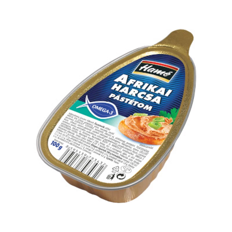 Hamé pástétom Afrikai harcsa 100g