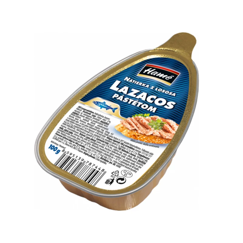 Hamé pástétom Lazacos krém 100g
