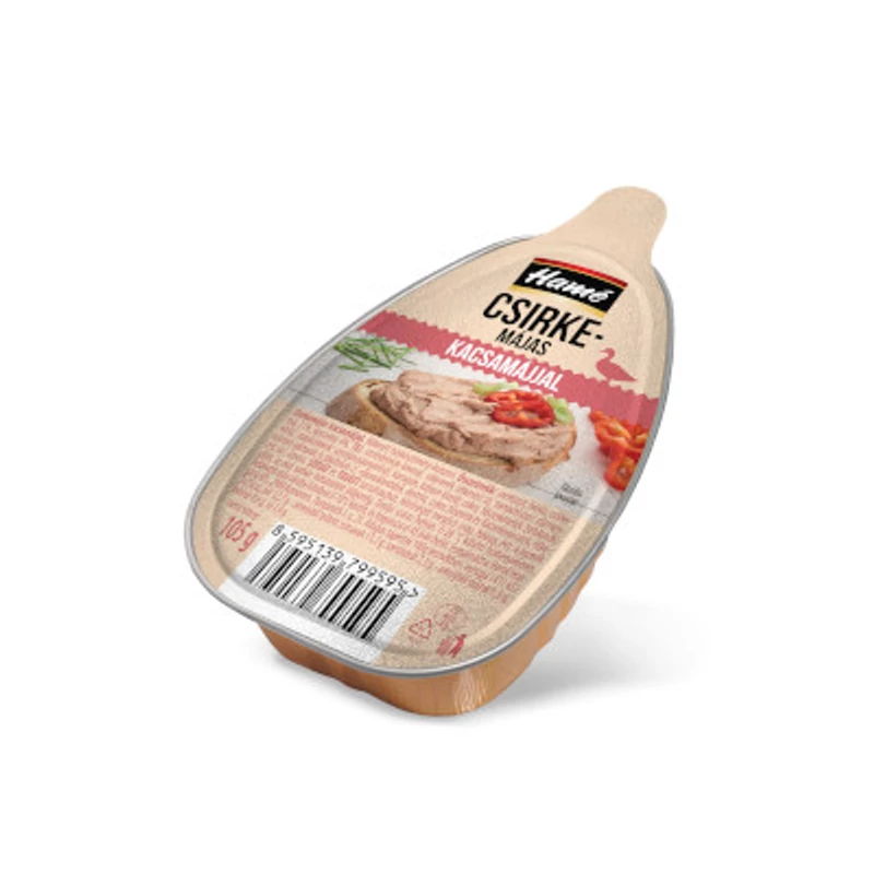 Hamé pástétom Csirkemájas Kacsamájjal 105g