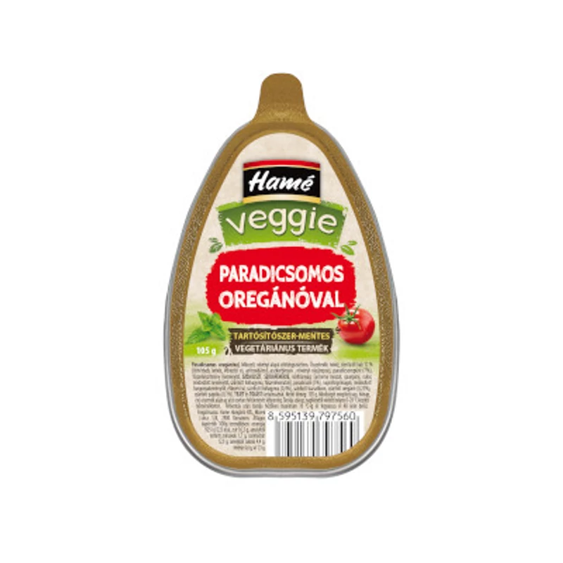 Hamé pástétom Veggie Paradicsomos oregánóval 105g