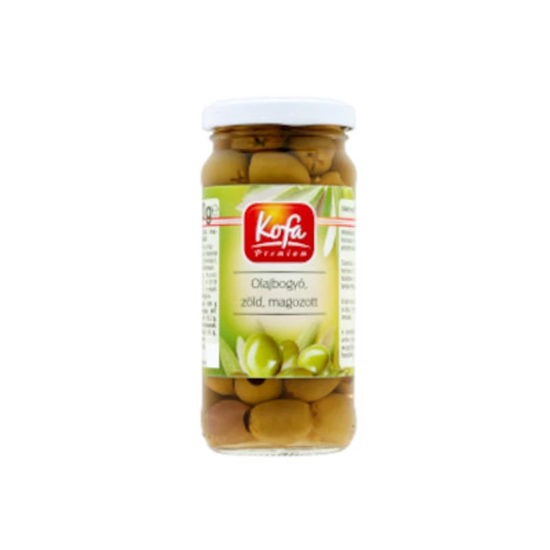 Kofa Olajbogyó zöld, magozott 230g