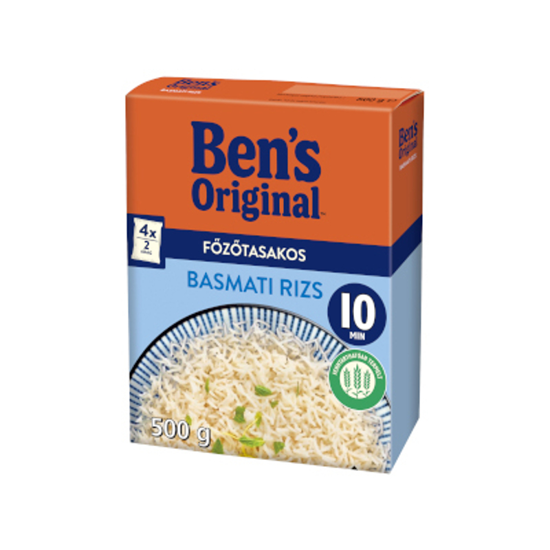 Ben's Original Basmati rizs főzőtasakban 4x125g