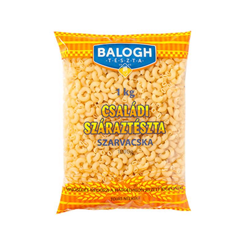 BALOGH tészta Szarvacska 1kg