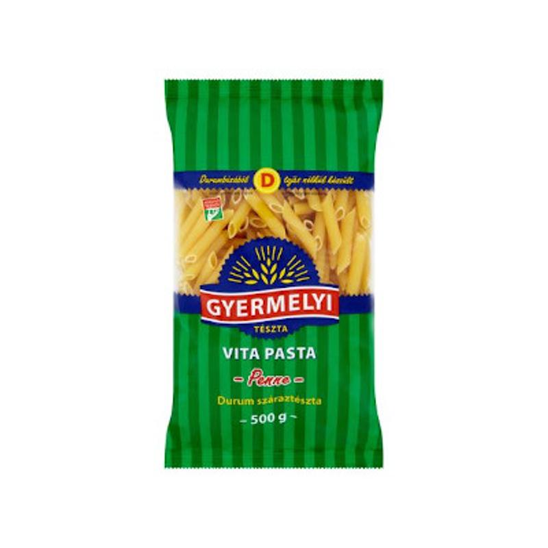 Gyermelyi durum tészta Penne 500g