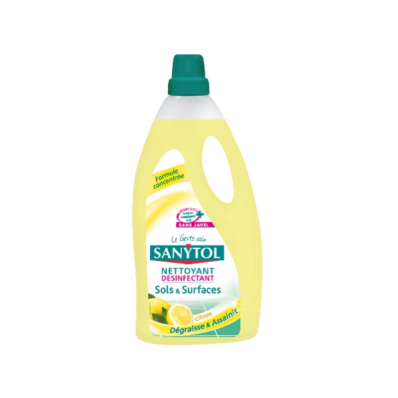 Sanytol fertőtlenítő felülettisztító citrom 1l