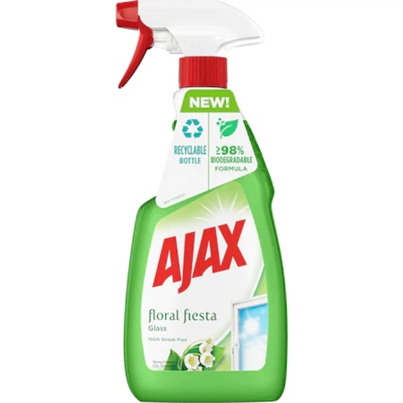 Ajax ablaktisztító szórófejes Floral fiesta zöld 500ml