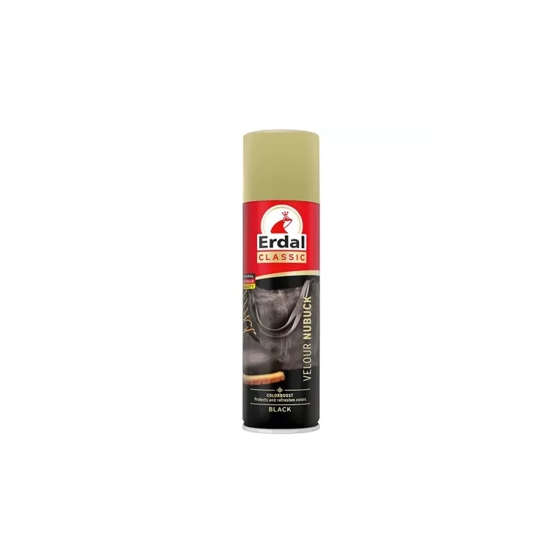 Erdal velur,nubuk ápoló Fekete 250ml