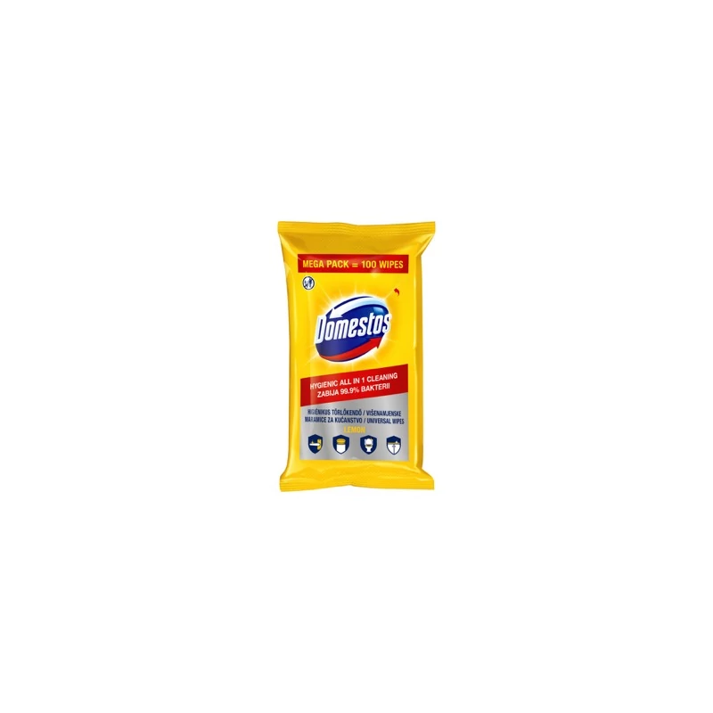 Domestos higikendő utántöltő Citrom 100db