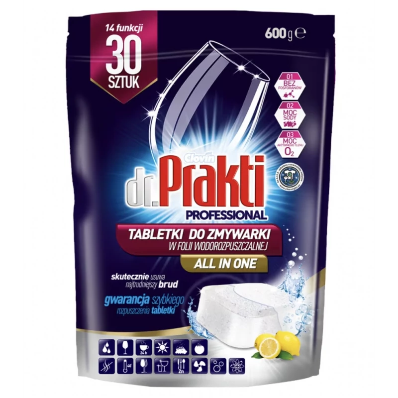 Dr.Prakti mosogatógép tabletta All in 1 30db