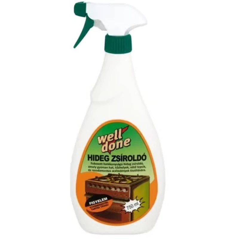 Well Done hideg zsíroldó szórófejes 750ml