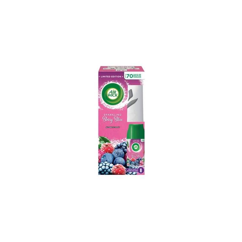 Air Wick Freshmatic automata légfrissítő készülék + utántöltő spray, Pezsgő téli gyümölcsök 250ml
