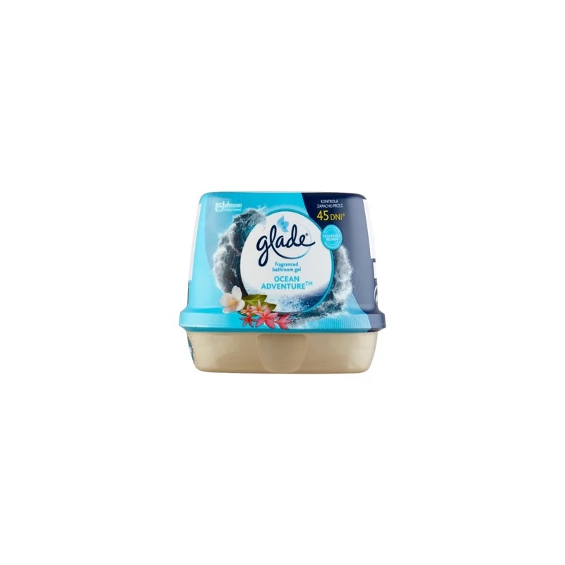 Glade Fürdőszobai légfrissítő zselé Ocean 180g
