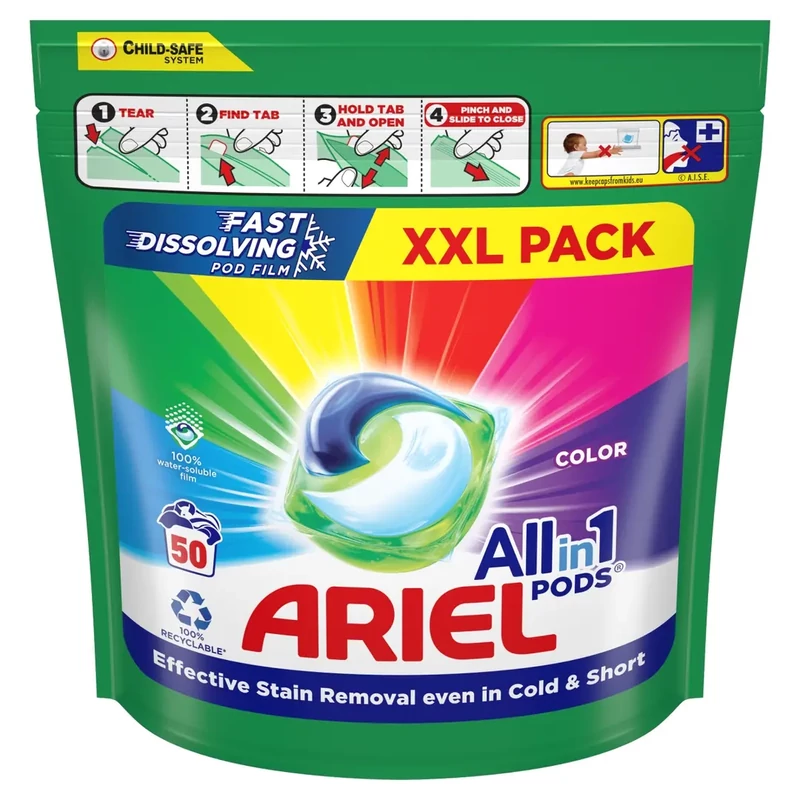 Ariel mosógél kapszula Color 50db