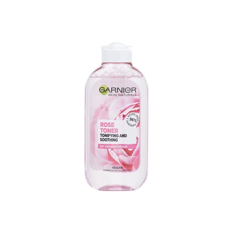 Garnier Rose Toner arclemosó tonik száraz 200ml