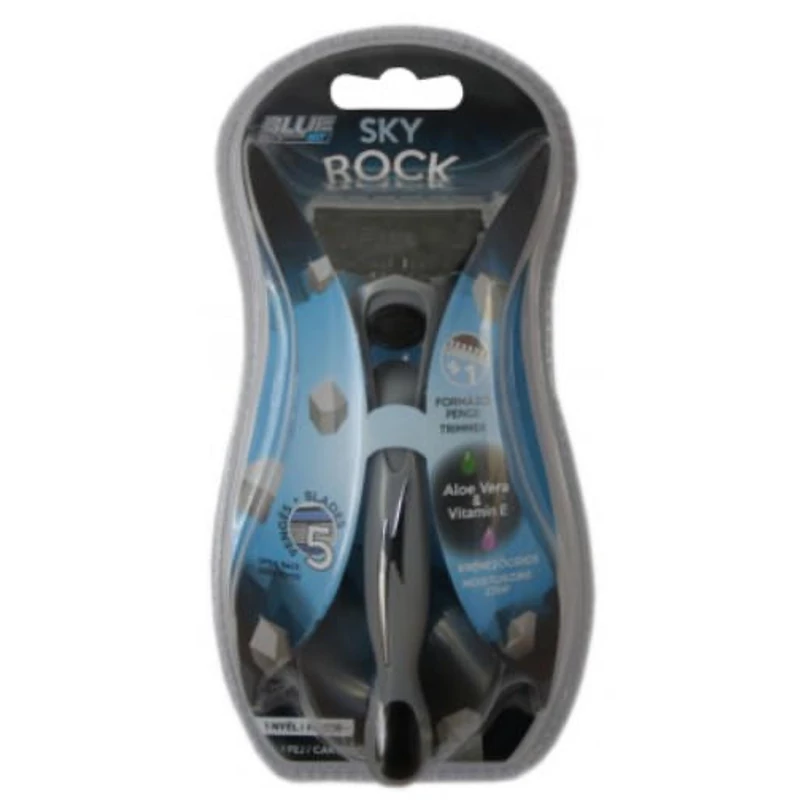 Sky Rock 5+1 pengés cserélhető fejes férfi borotva 1db