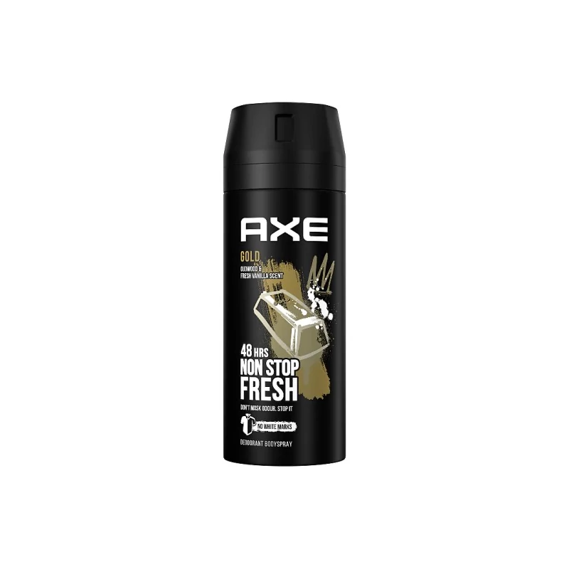 Axe deo spray Gold oudwood & Fresh vanilia scent 150ml