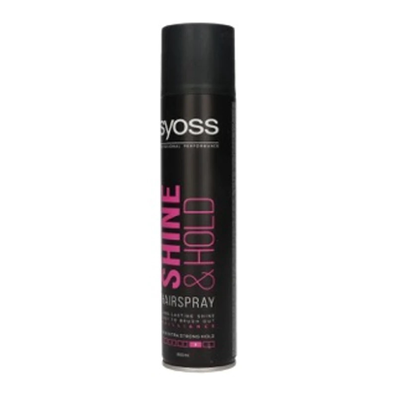 Syoss hajlakk shine hold Ragyogás és tartás 300ml