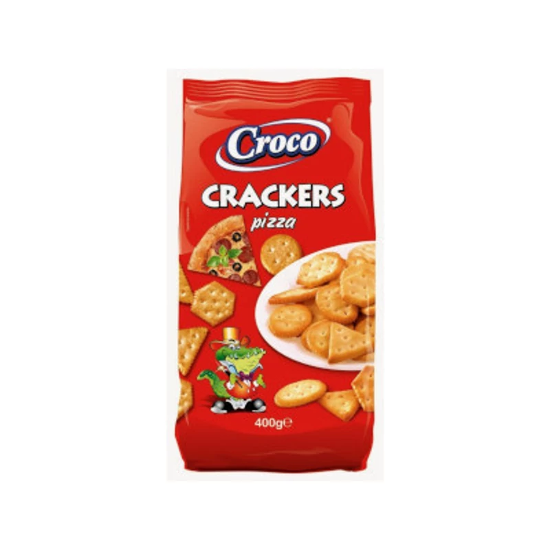 Croco pizzás koktél kréker 400g